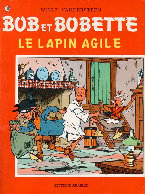 Couverture de l'album Bob et Bobette Tome 149 Le lapin agile