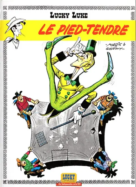 Couverture de l'album Lucky Luke Tome 33 Le Pied-Tendre