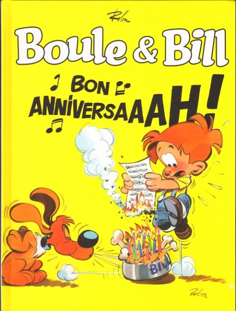 Couverture de l'album Boule et Bill Bon anniversaaah !