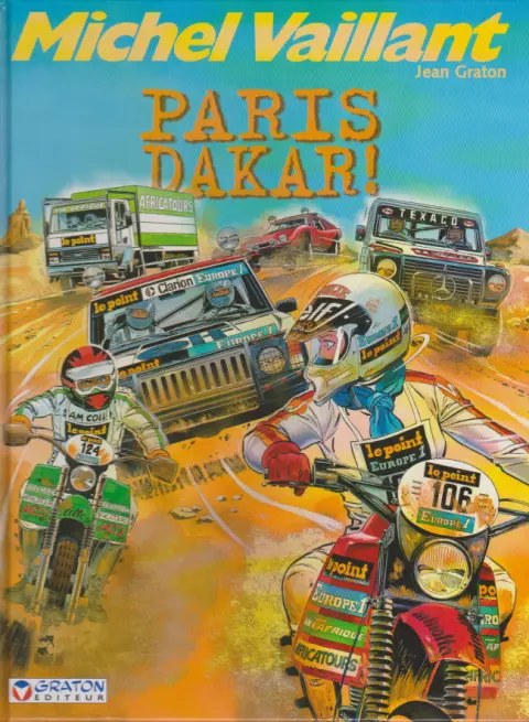 Couverture de l'album Michel Vaillant Tome 41 Paris-Dakar !
