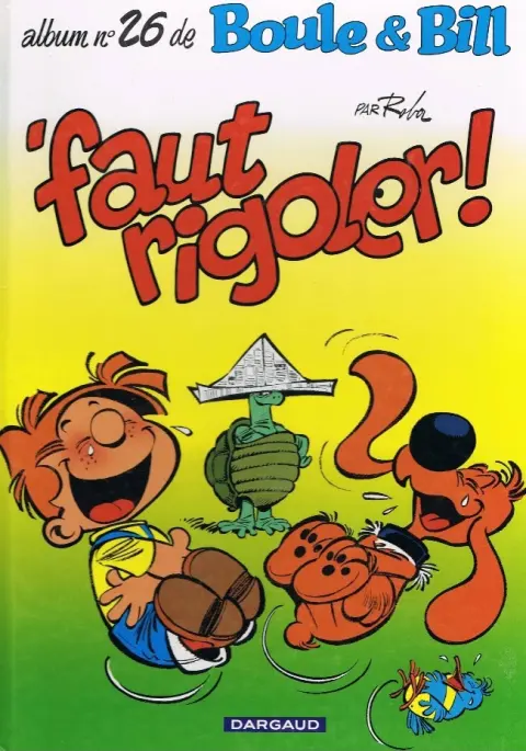 Couverture de l'album Boule & Bill Tome 26 'faut rigoler !