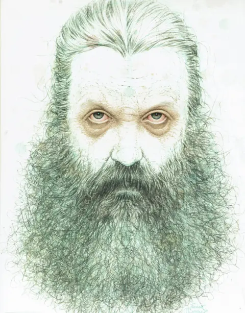 Couverture de l'album Alan Moore - Une biographie illustrée