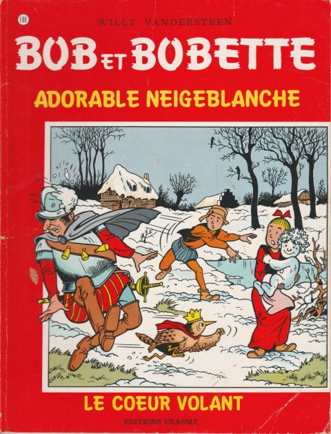 Couverture de l'album Bob et Bobette Tome 188 Adorable Neigeblanche