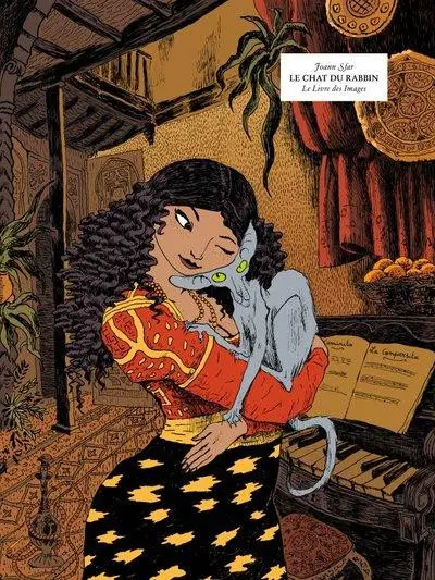 Le Chat du Rabbin Le livre des images