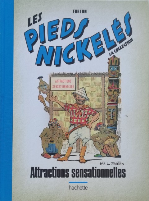 Couverture de l'album Les Pieds Nickelés - La collection Tome 75 Attractions sensationnelles
