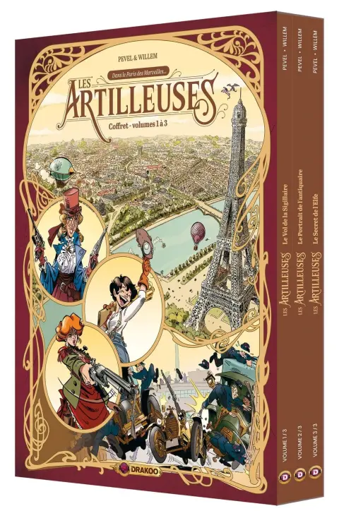 Les artilleuses Coffret - Volumes 1 à 3