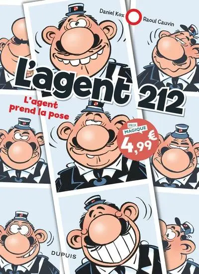Couverture de l'album L'Agent 212 Tome 25 L'agent prend la pose