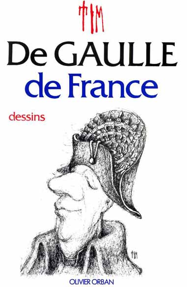 Couverture de l'album De Gaulle de France Dessins