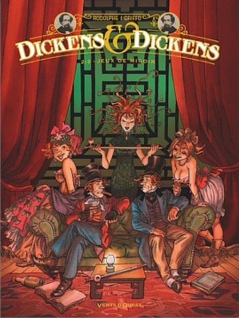 Couverture de l'album Dickens & Dickens Tome 2 Jeux de miroir