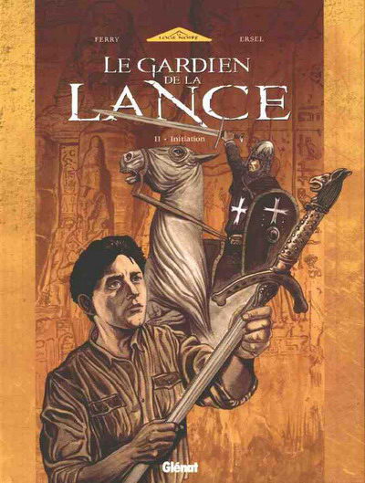 Couverture de l'album Le Gardien de la Lance Tome 2 Initiation