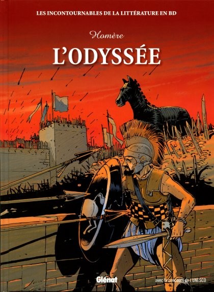 Couverture de l'album Les Incontournables de la littérature en BD Tome 10 L'Odyssée