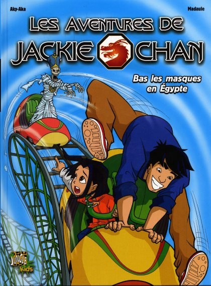 Couverture de l'album Les Aventures de Jackie Chan Tome 2 Bas les masques en Égypte