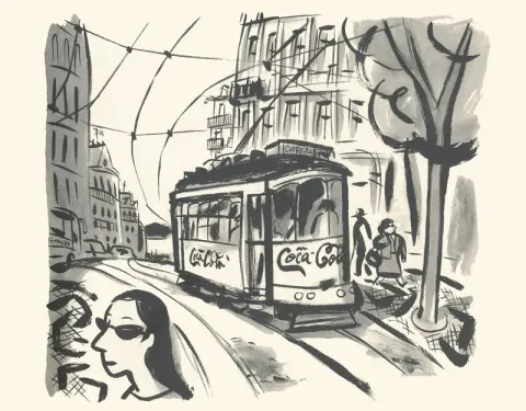 Planche de l'album Carnets Tome 3 Lisbonne