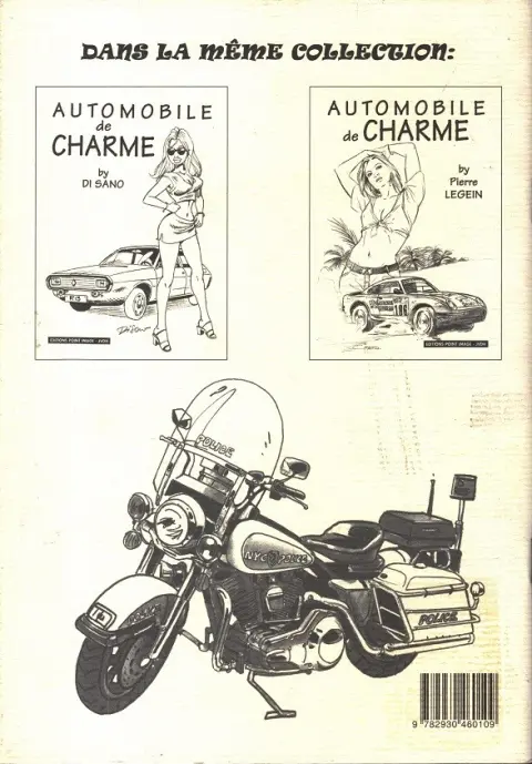 Verso de l'album Moto de charme