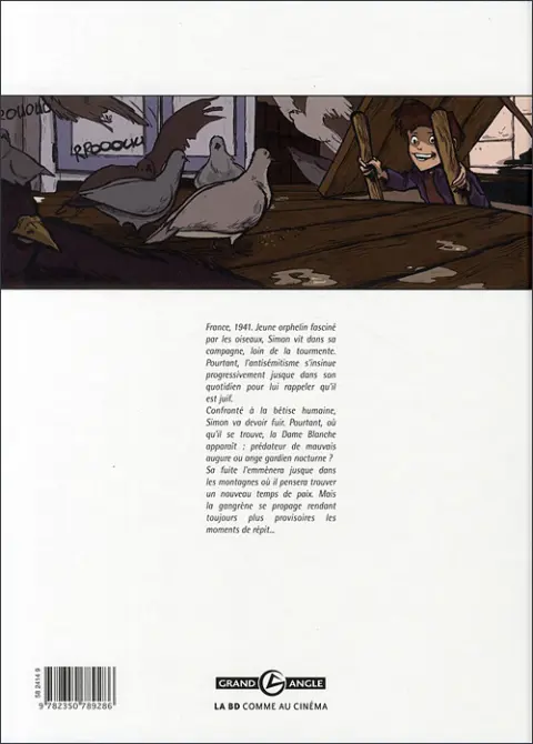 Verso de l'album L'Envolée sauvage Tome 1 La Dame blanche