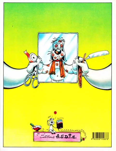 Verso de l'album Gai-Luron Tome 3 Gai-Luron rit de se voir si beau en ce miroir
