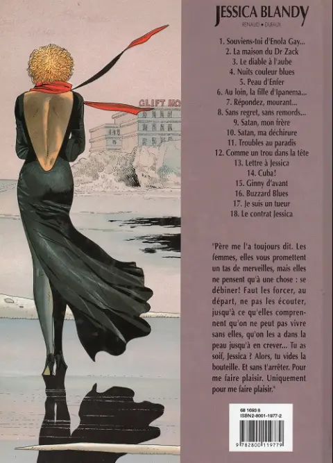 Verso de l'album Jessica Blandy Tome 3 Le diable à l'aube