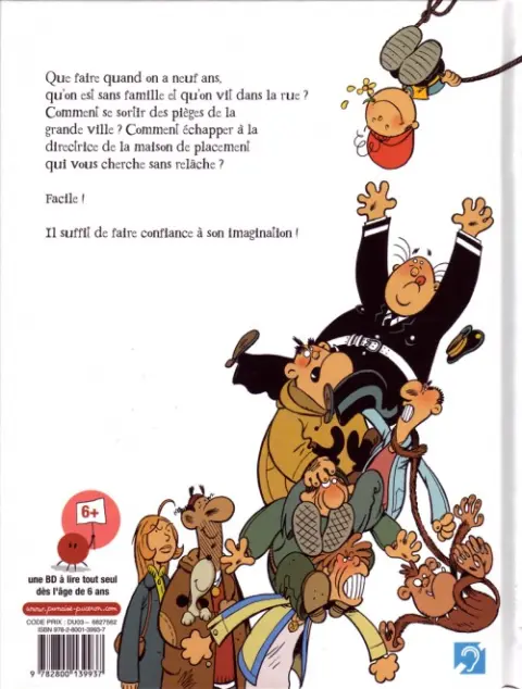 Verso de l'album Oscar Tome 1 Boule de Gnome !