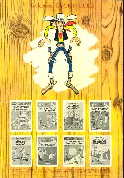 Verso de l'album Lucky Luke Tome 24 La caravane