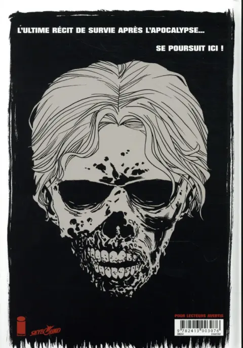 Verso de l'album Walking Dead Volume 8