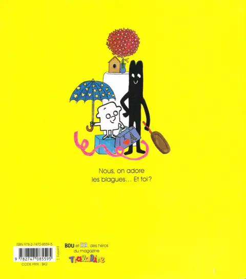 Verso de l'album Les Aventures de Bou et Ha Tome 1 Surprises !