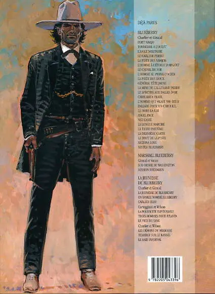 Verso de l'album Blueberry Tome 11 La mine de l'Allemand perdu