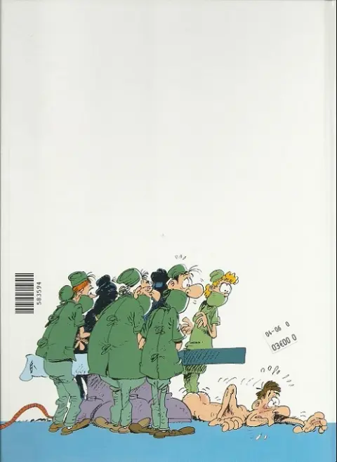 Verso de l'album Les Femmes en Blanc Tome 18 Opération duo des nonnes