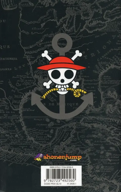 Verso de l'album One Piece Tome 11 Le plus grand bandit d'East Blue