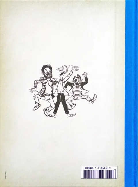 Verso de l'album Les Pieds Nickelés - La collection Tome 71 Les Pieds Nickelés en Angleterre