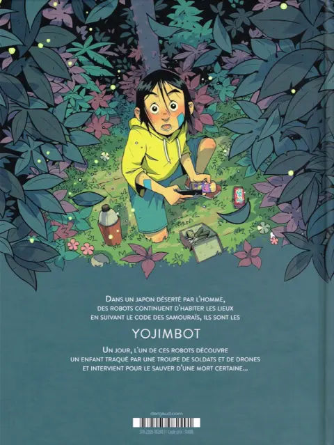 Verso de l'album Yojimbot 1 Silence métallique