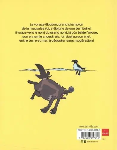 Verso de l'album Glouton 3 Le mal de la mer