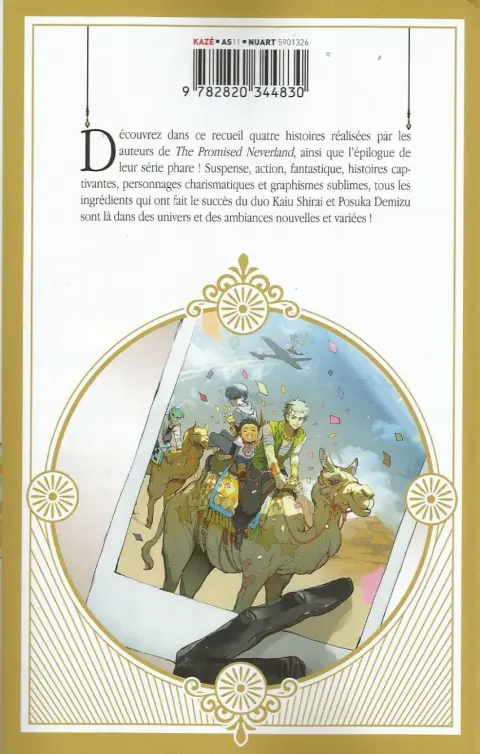 Verso de l'album Recueil D'Histoires Courtes