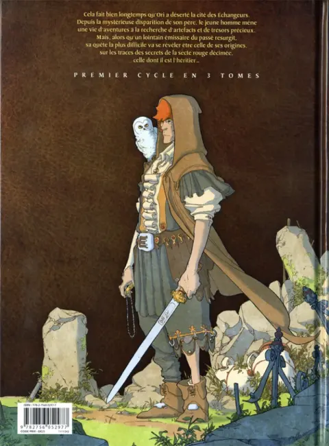 Verso de l'album Les Chroniques du roi vagabond 1 Le premier mensonge