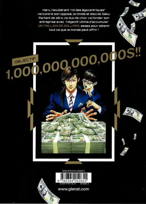 Verso de l'album Trillion Game 1