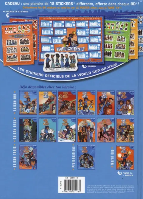 Verso de l'album Foot 2 rue Tome 6 La finale