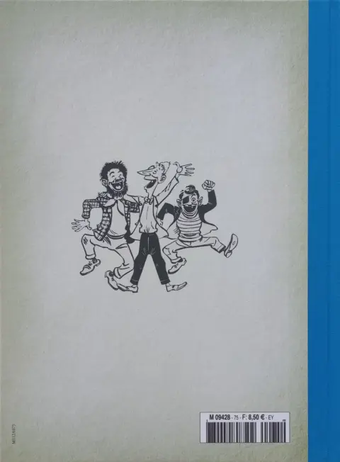 Verso de l'album Les Pieds Nickelés - La collection Tome 75 Attractions sensationnelles