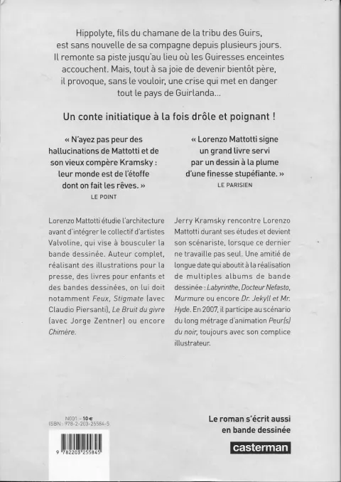 Verso de l'album Guirlanda