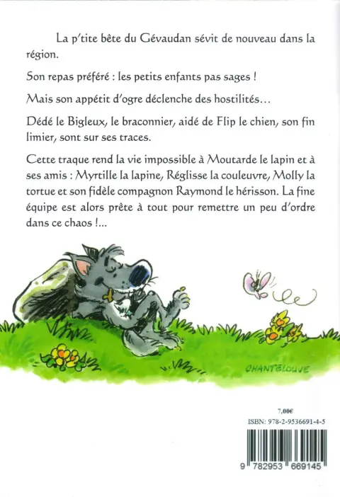 Verso de l'album La p'tite bête du Gévaudan N° 1
