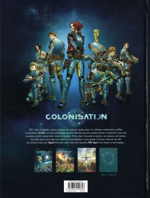 Verso de l'album Colonisation Tome 3 L'arbre matrice