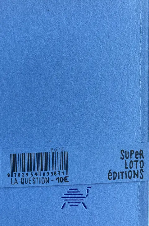 Verso de l'album La Question / La Réponse Tome 1 La Question