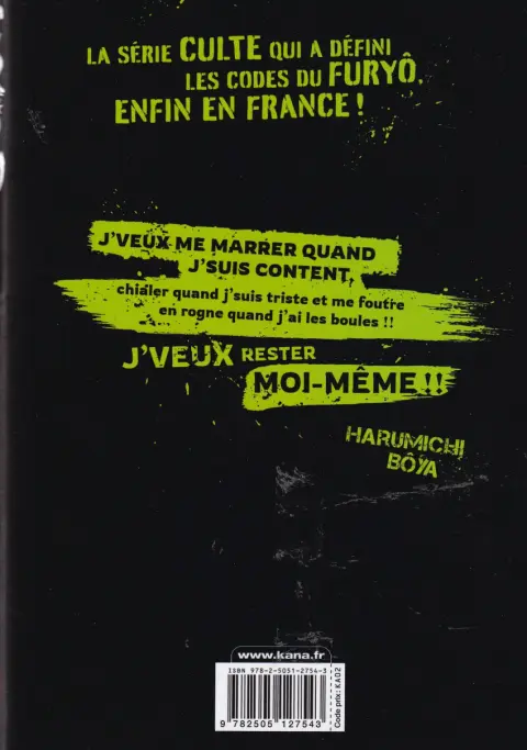Verso de l'album Crows 3