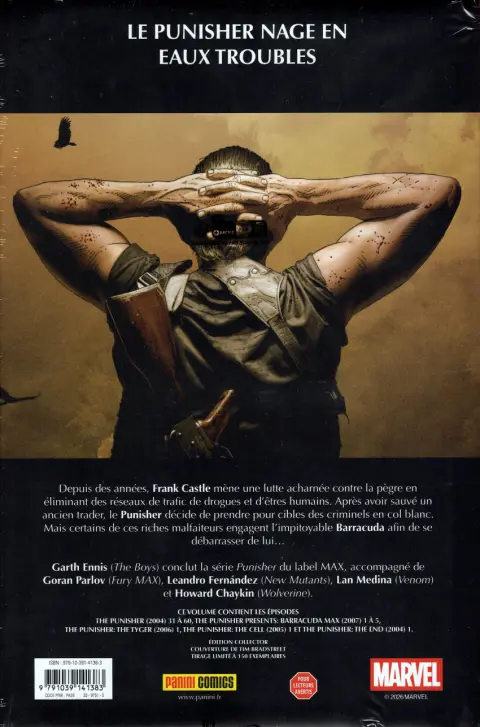 Verso de l'album The Punisher 3