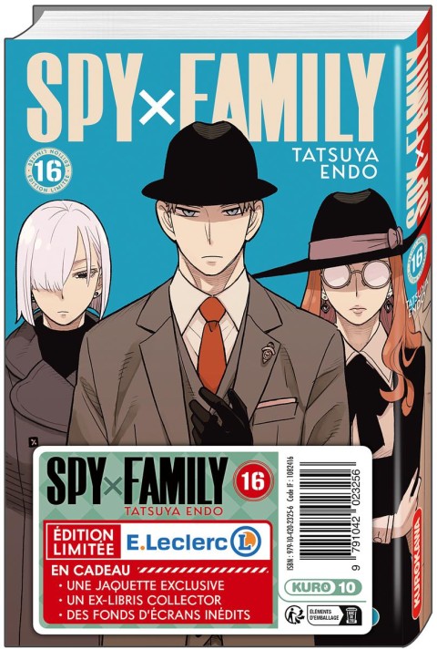 Verso de l'album Spy x Family 16