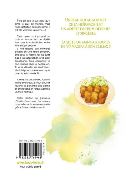 Verso de l'album My beautiful boy 5