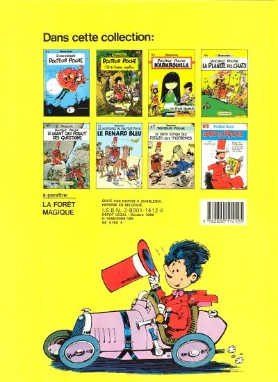 Verso de l'album Docteur Poche Tome 8 Gags en poche