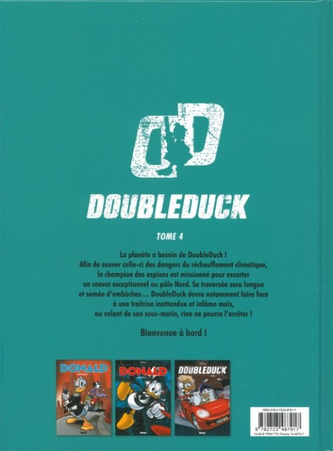 Verso de l'album Donald - Doubleduck 4