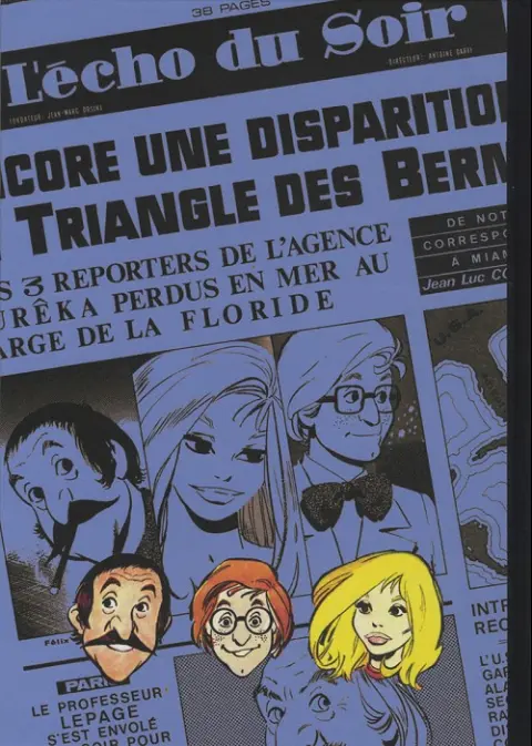 Verso de l'album Eurêka Tome 3 Intégrale trois