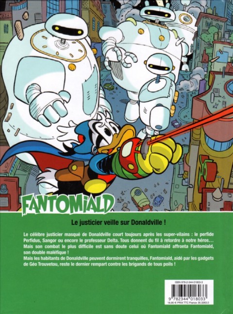 Verso de l'album Fantomiald Tome 3 Fantomiald court toujours !