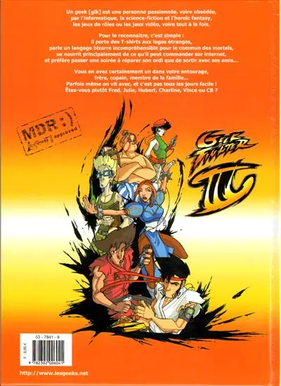 Verso de l'album Les Geeks Tome 3 Si ça rate, formate !