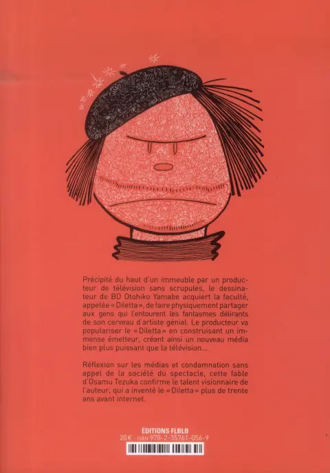 Verso de l'album La Grande pagaille du diletta